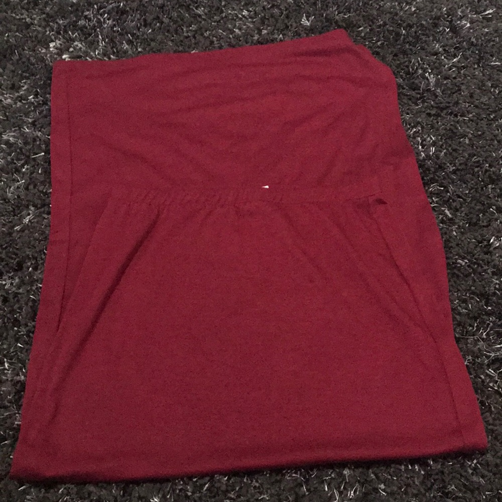 Maxi long skirt burgundy ❤️